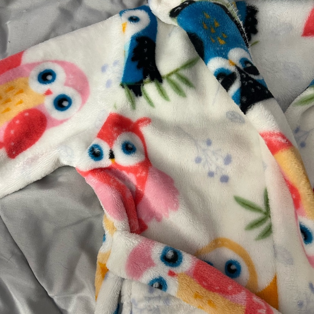 Hooded Owl Robe, 2T - Picture 2 of 4